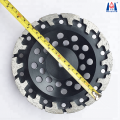 5 Inch T Type Diamond Cup Wheel for Grinding Concrete